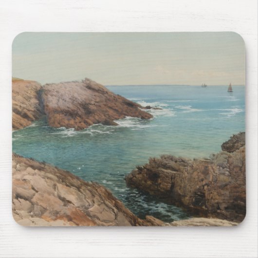 Uitzicht over het Zee (kustlandschap) (zeeën) Muismat (Voorkant)