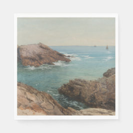 Uitzicht over het Zee (kustlandschap) (zeeën) Servet