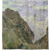 Uitzicht over het Zee van Claude Monet Douchegordijn (Voorkant)