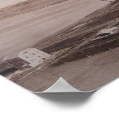 Uitzicht over het Zee van Galilea in het heilige l Poster (Hoek)