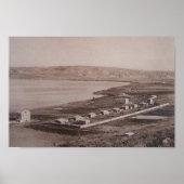 Uitzicht over het Zee van Galilea in het heilige l Poster (Voorkant)