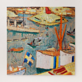 Uitzicht over Kastellholmen, Stockholm - mooie kun Legpuzzel