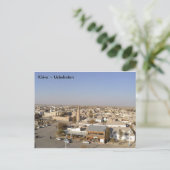 Uitzicht over Khiva, Oezbekistan Briefkaart (Staand voorkant)