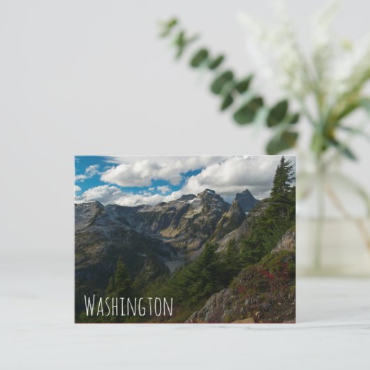 Uitzicht over Midden- en Linkermeren Briefkaart (Staand voorkant)