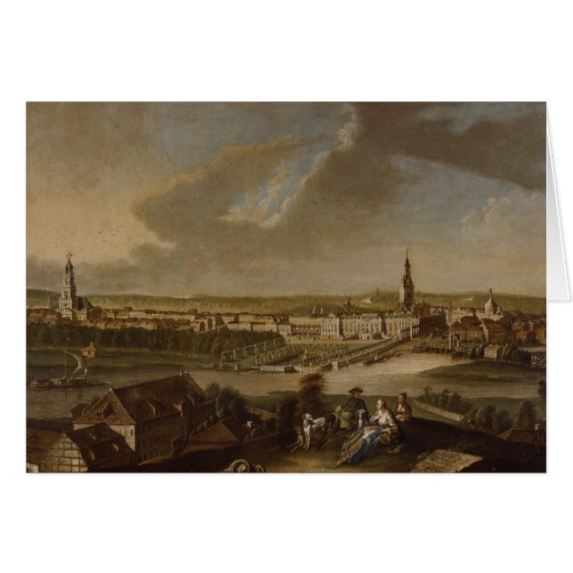 Uitzicht over Potsdam uit Brauhausberg, 1772 (Voorkant Horizontaal)