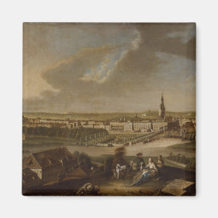 Uitzicht over Potsdam uit Brauhausberg, 1772 Magneet