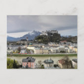 Uitzicht over Salzburg Oostenrijk Briefkaart (Voorkant)