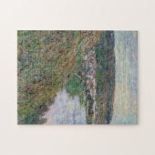 Uitzicht over Vetheuil Monet Fine Art Legpuzzel (Horizontaal)