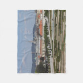 Uitzicht over Wenen Oostenrijk Fleece Deken (Voorkant)