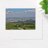 Uitzicht over Wenen van Kahlenberg Visitekaartje (Bureau)