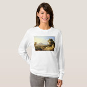 Uitzicht Palermo, 1840 T-shirt (Voorkant volledig)