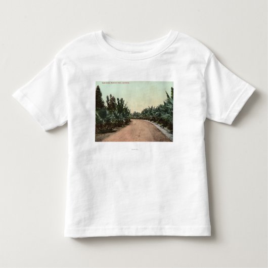 Uitzicht Palmschijf Kinder Shirts (Voorkant)