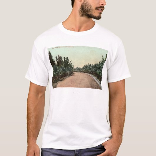 Uitzicht Palmschijf T-shirt (Voorkant)