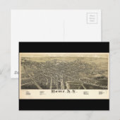 Uitzicht Panorama van Rome New York (1886) Briefkaart (Voorkant / Achterkant)