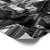 Uitzicht Parijs Poster (Hoek)