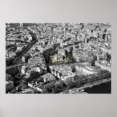 Uitzicht Parijs Poster (Voorkant)