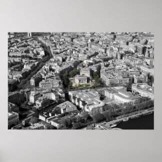 Uitzicht Parijs Poster