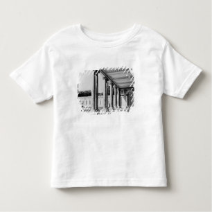 Uitzicht peristyle en linkervleugel van de Trianon Kinder Shirts
