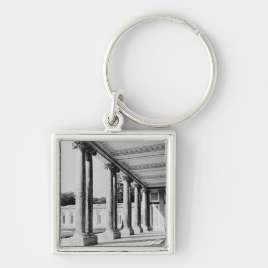 Uitzicht peristyle en linkervleugel van de Trianon Sleutelhanger (Voorkant)