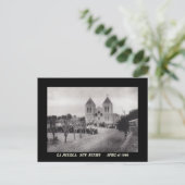 uitzicht PLAZA 1908, LA MESILLA, NIEUW BRIEFKAART  (Staand voorkant)