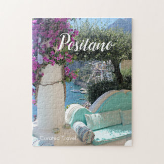  Uitzicht Positano op de Amalfi-kust van Puzzle Legpuzzel
