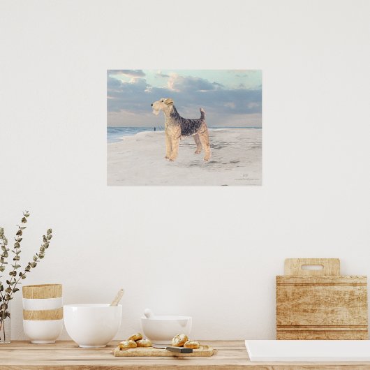 Uitzicht Poster (Keuken)