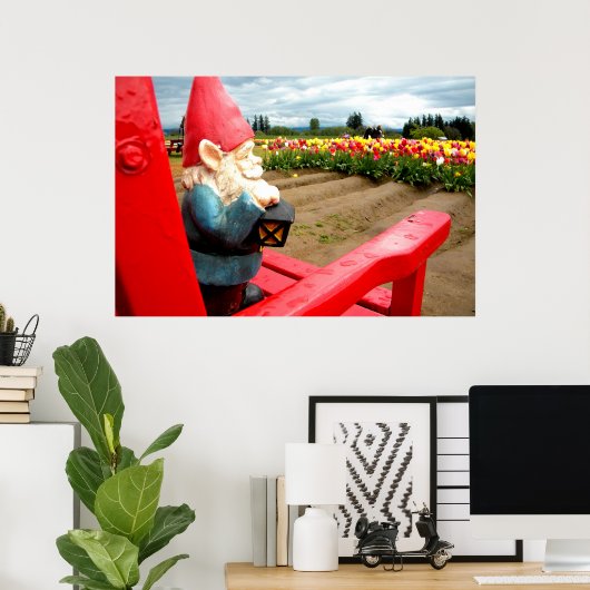 Uitzicht Poster (Thuiskantoor)