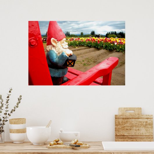 Uitzicht Poster (Keuken)