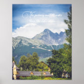 Uitzicht Poster (Voorkant)