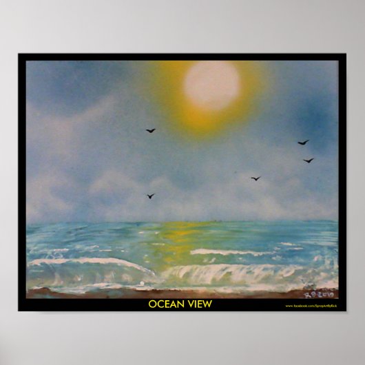 Uitzicht Poster (Voorkant)