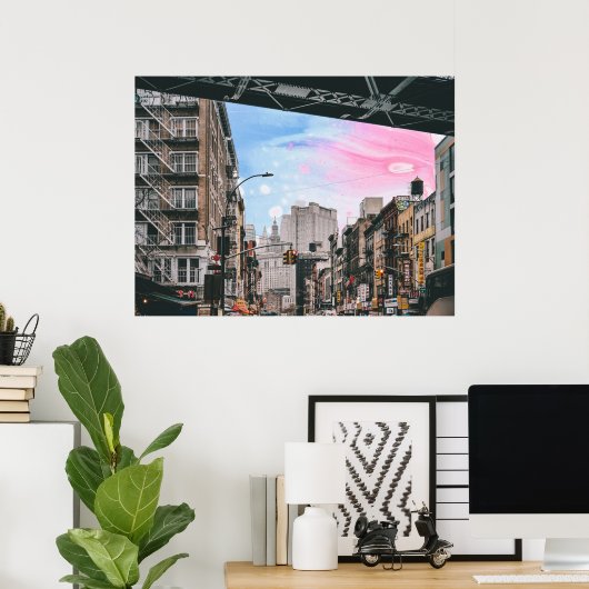 uitzicht poster (Thuiskantoor)