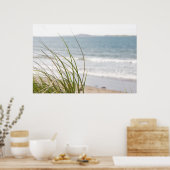 uitzicht poster zandgras (Keuken)