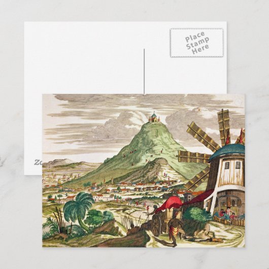 Uitzicht Potosi in Bolivia Briefkaart (Voorkant / Achterkant)