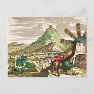 Uitzicht Potosi in Bolivia Briefkaart