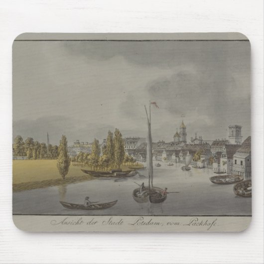 Uitzicht Potsdam, c. 1796 Muismat (Voorkant)