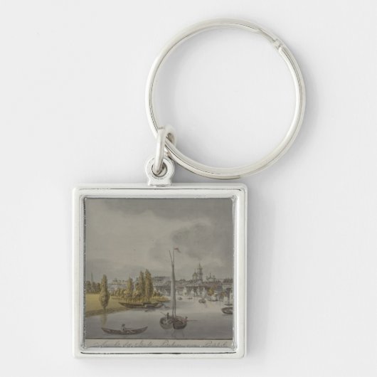 Uitzicht Potsdam, c. 1796 Sleutelhanger (Voorkant)