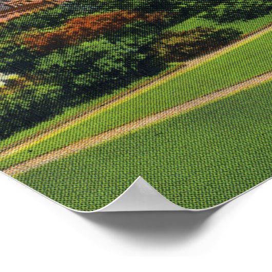 Uitzicht Presidentieel bereik Poster (Hoek)