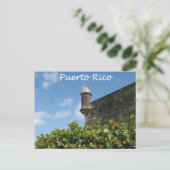 Uitzicht Puerto Rico Briefkaart (Staand voorkant)
