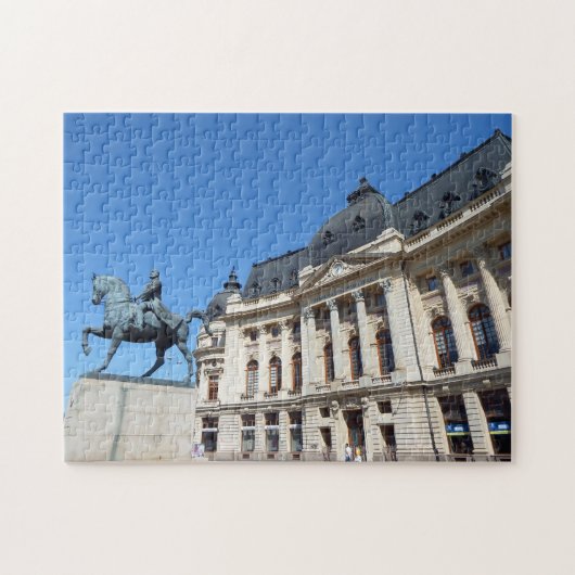Uitzicht puzzel in Boekarest (Horizontaal)