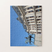 Uitzicht puzzel in Boekarest (Verticaal)