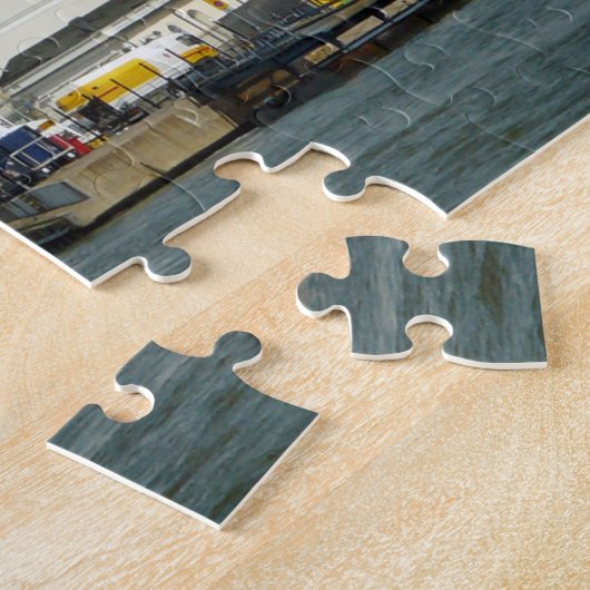 Uitzicht-puzzel in Helsinki Legpuzzel (Zijkant)