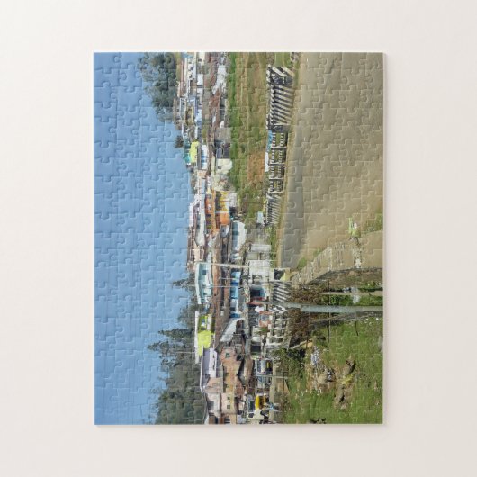 Uitzicht puzzel in Tamil Nadu Legpuzzel (Verticaal)