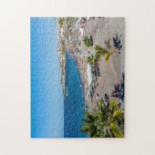 Uitzicht-puzzel op Tenerife-strand Legpuzzel (Verticaal)