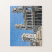 Uitzicht puzzel van de kerk van Paris Saint Sulpic (Verticaal)