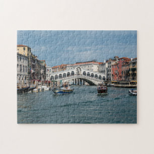Uitzicht puzzel van het Venice Grand Canal Legpuzzel