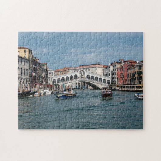 Uitzicht puzzel van het Venice Grand Canal Legpuzzel (Horizontaal)