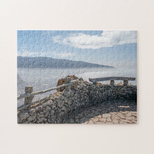 Uitzicht puzzel voor de kust van El Hierro (Horizontaal)