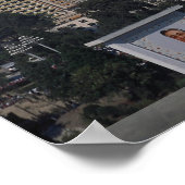 Uitzicht Pyongyang, Noord-Korea Poster (Hoek)