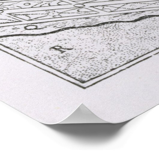 Uitzicht Quebec Poster (Hoek)