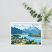 Uitzicht Queenstown Nieuw-Zeeland Briefkaart (Staand voorkant)